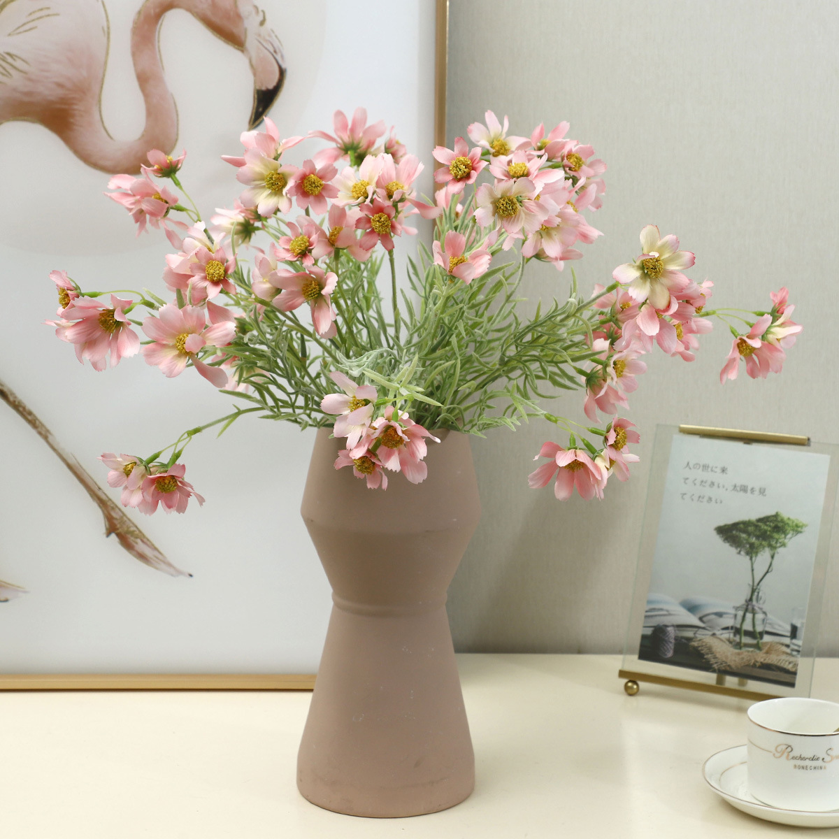 Home Decor Daisy - 10 Buah Bunga Buatan 6 Kepala
