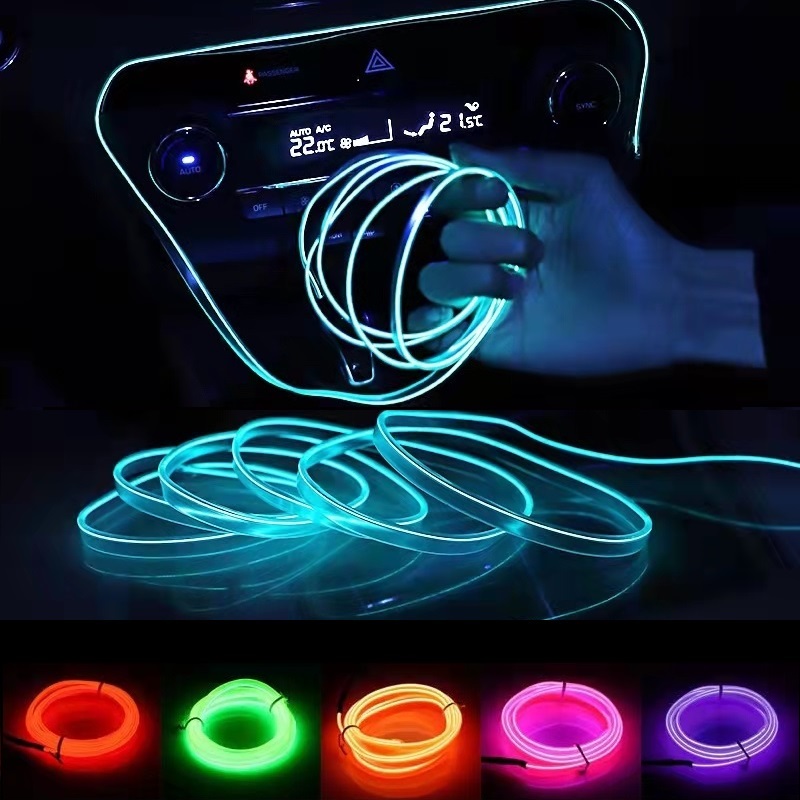 Rope Light Decoration - 10M/3M/5M LED Neon Strip Pencahayaan Interior