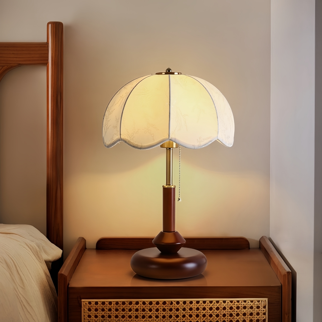 Home Decor Light - Lampu Meja Vintage Berbentuk Kubah dengan