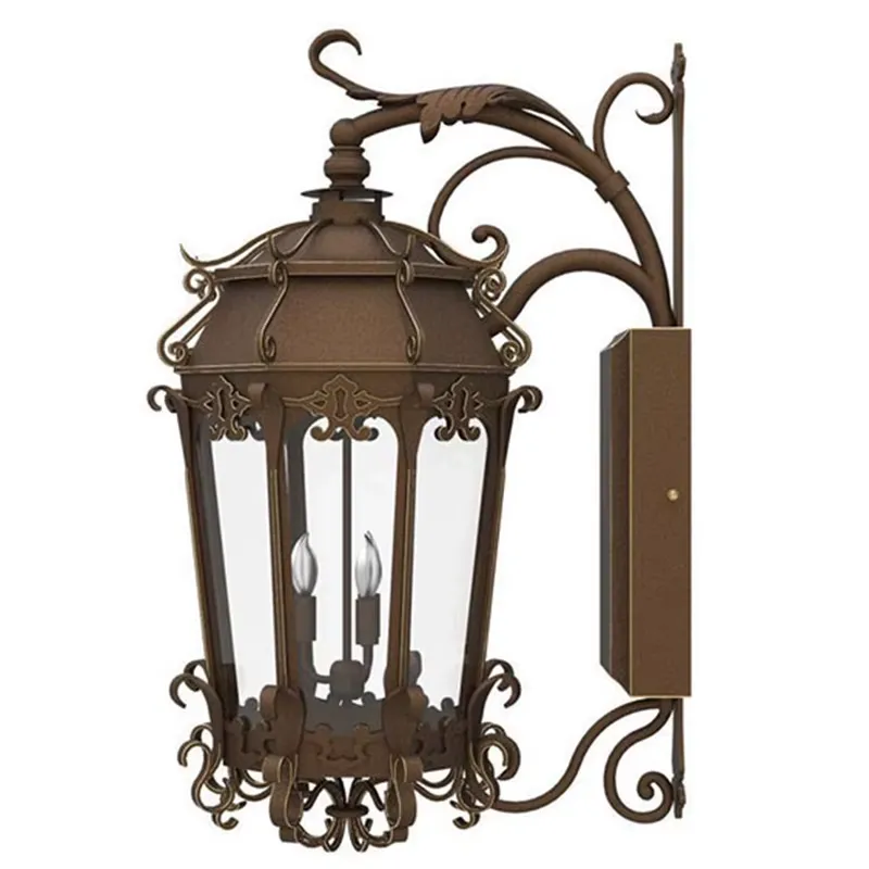 Home Decor Glass - Lampu Dinding Luar Ruangan LED Kaca