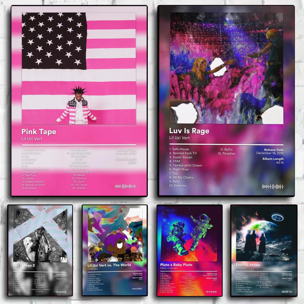 Home Decor Living Room Ideas - Lil U-Uzi V-Vert Poster Album HD