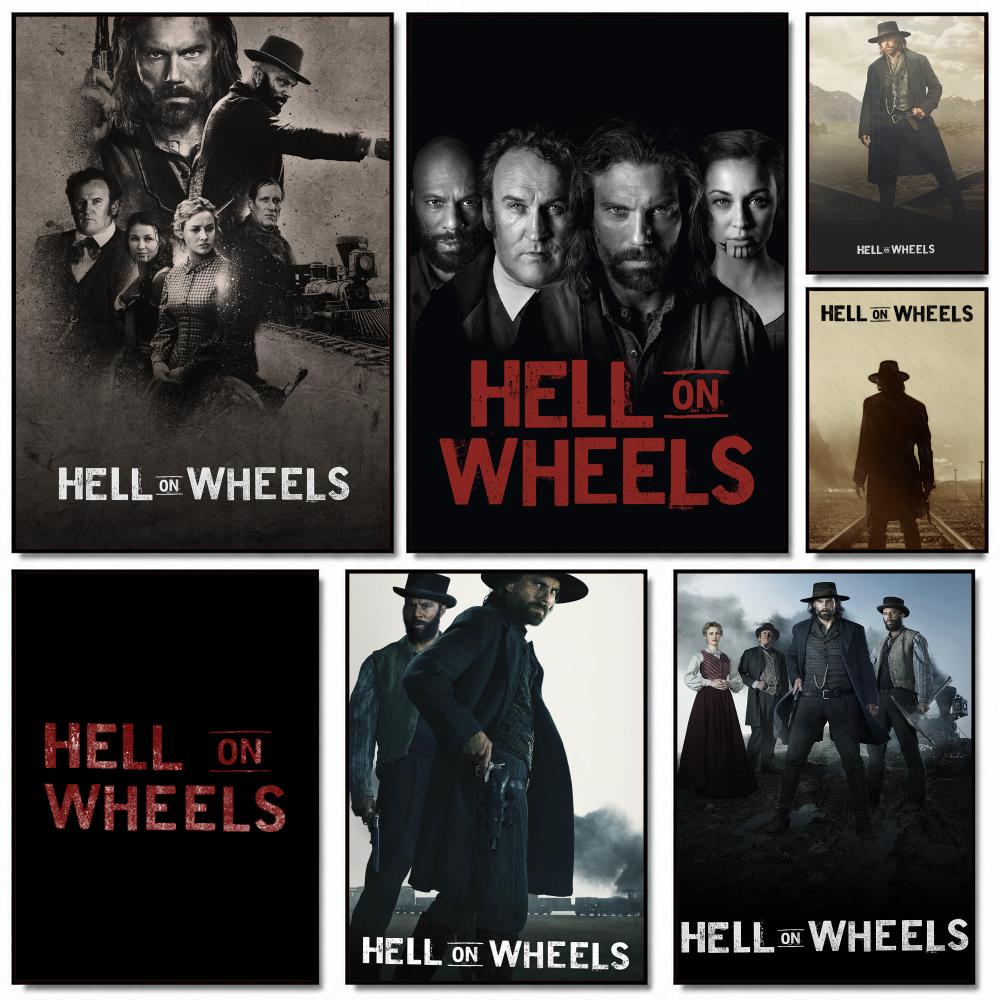 Home Decor On Wheels - Lukisan Kaligrafi Seri TV H-Hell on