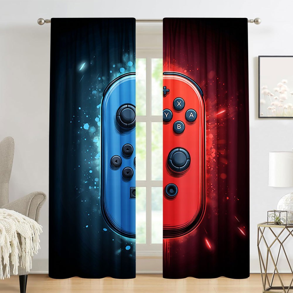 Home Decor Xbox Games - Tirai Gaming 2pcs Dekorasi Video Game
