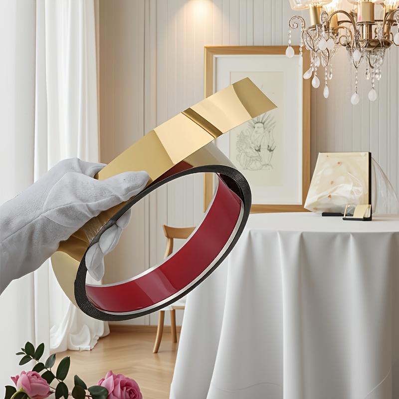 Home Decor Minimalist Style - (15 Meter) strip baja tahan karat