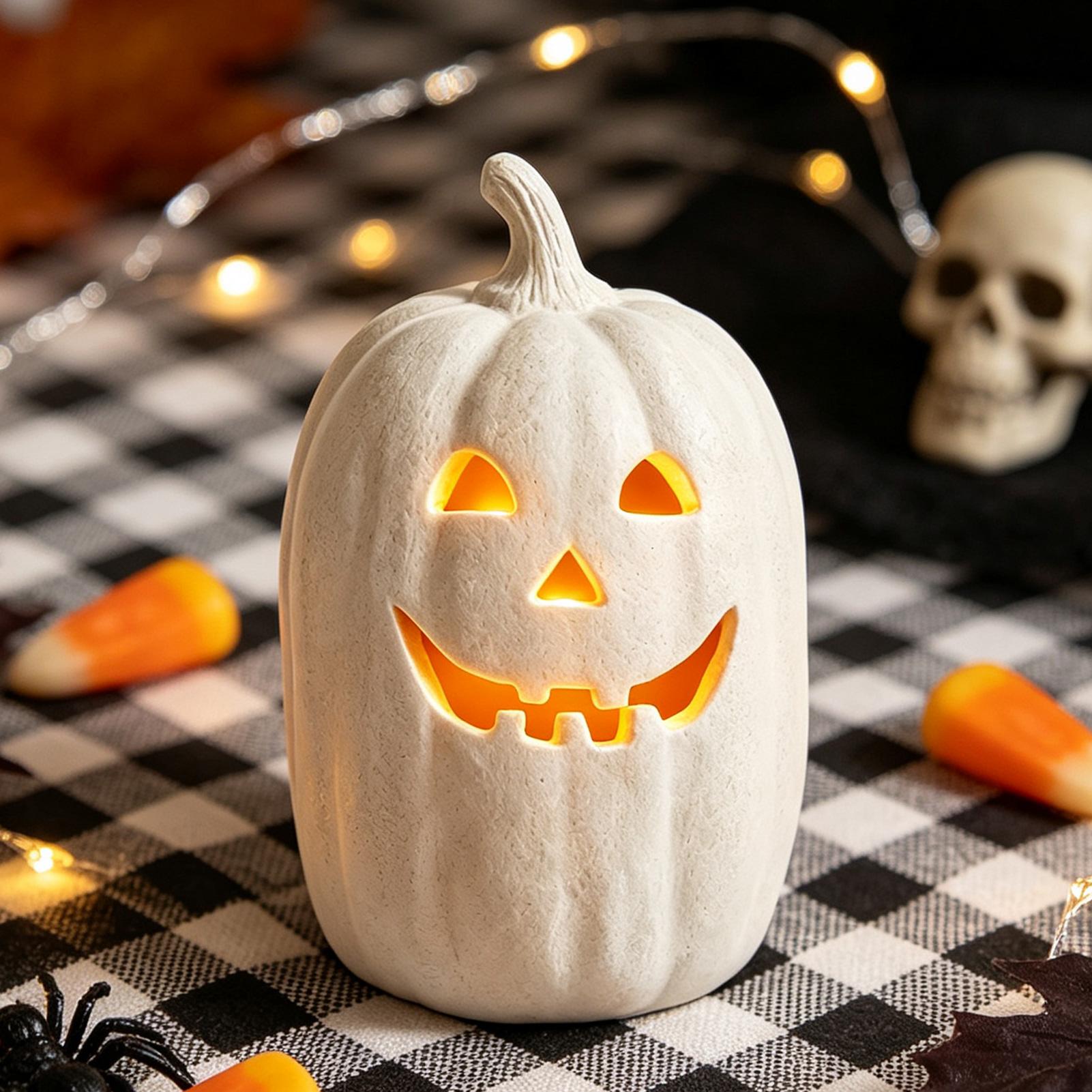 Kerajinan Labu Halloween, Lent - Home Decor Resin ulasan dan harga