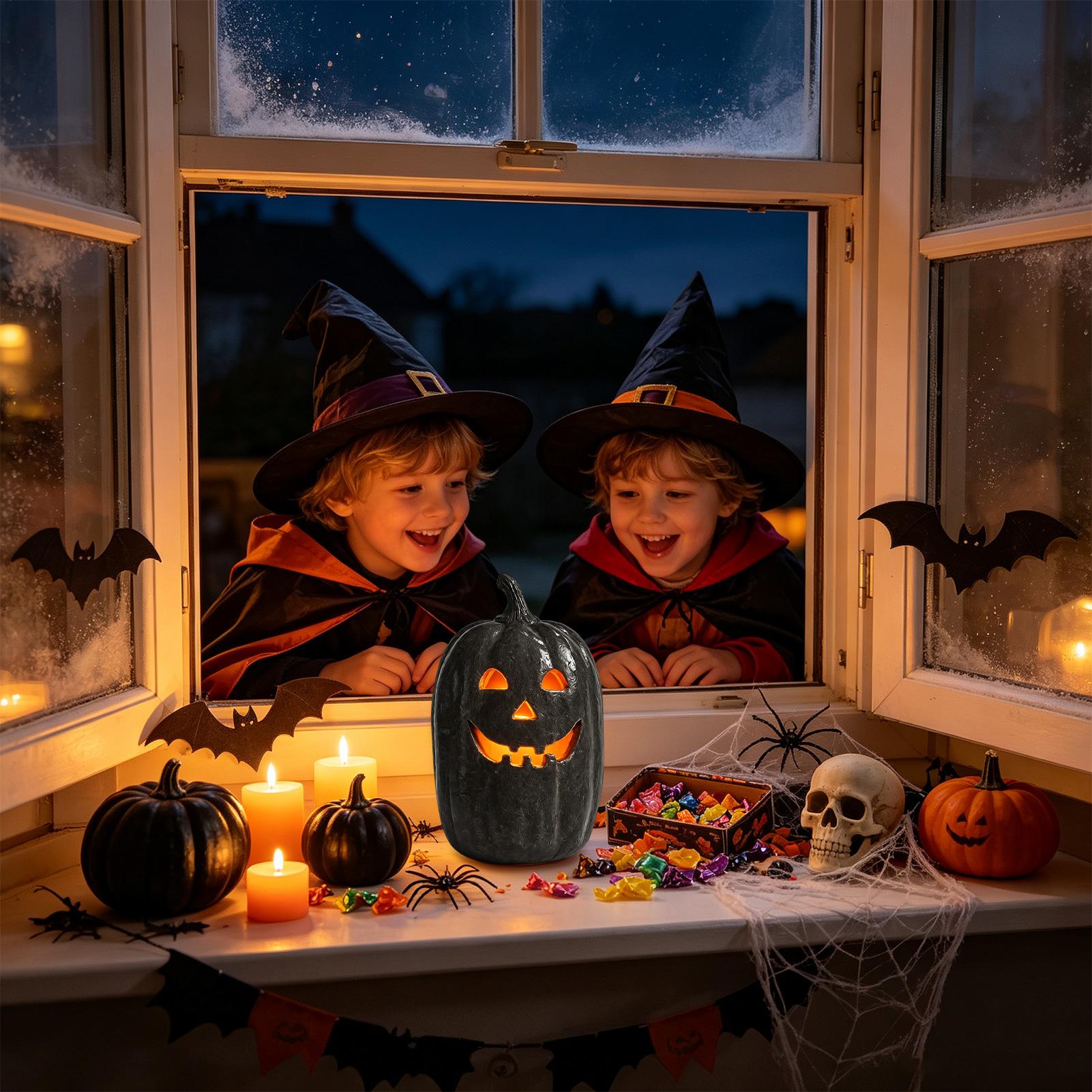 Kerajinan Labu Halloween, Lent - Home Decor Resin ulasan dan harga