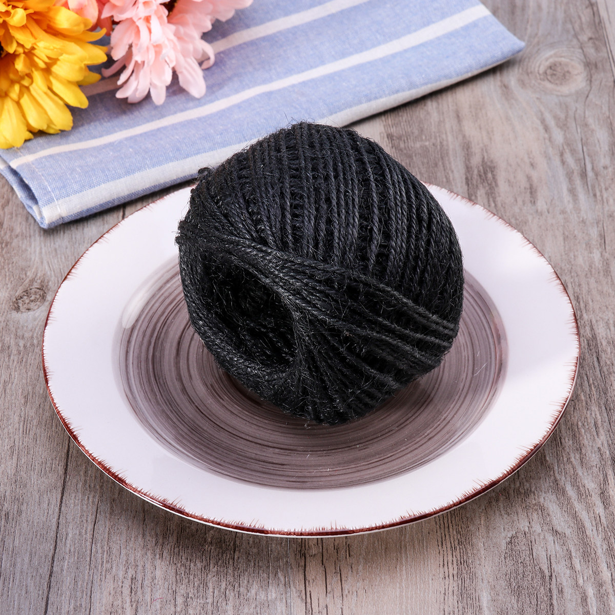 Tali Jute Alami untuk Kerajina - Home Decor Diy Ideas ulasan dan harga