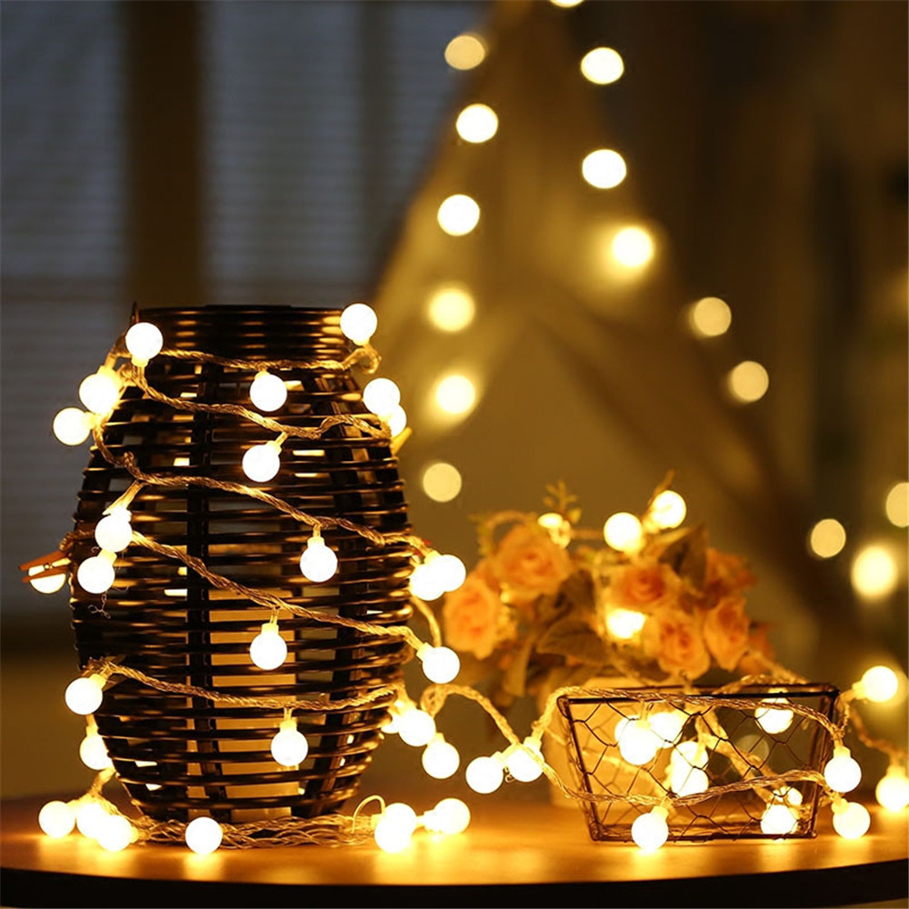 Lampu String Tenaga Surya/USB/ - Home Decor Light ulasan dan harga