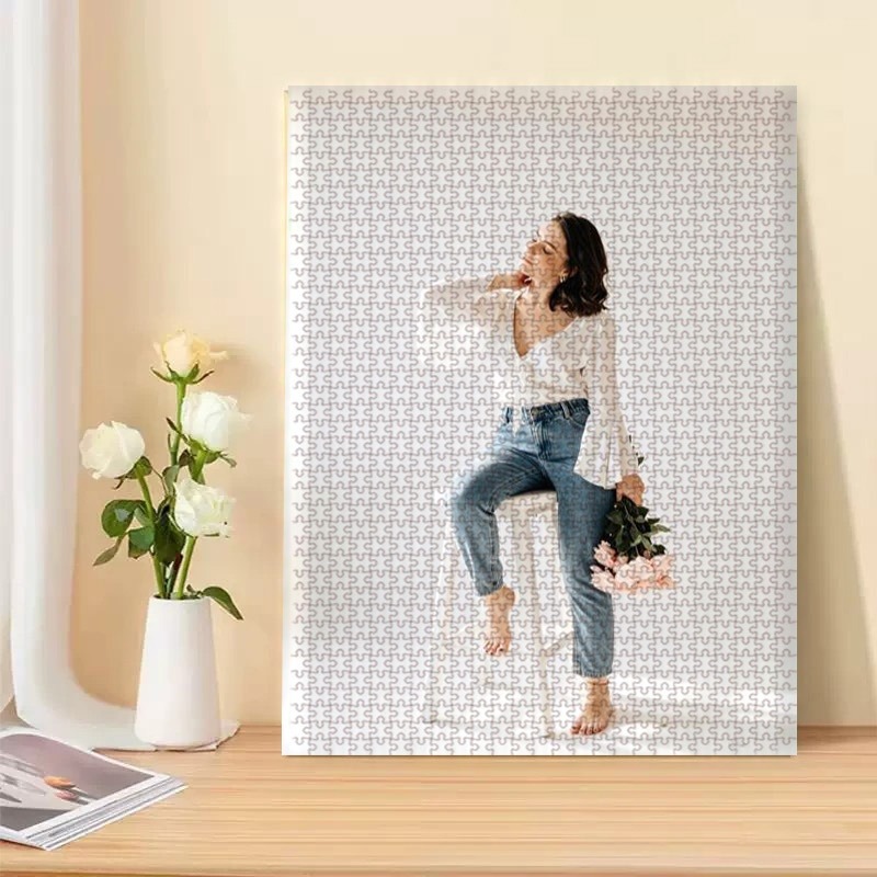 35/300/500/1000pcs Puzzle Foto - Home Decor Pt ulasan dan harga