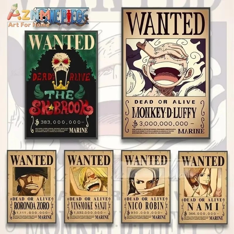 AZNM One Piece Luffy Gear 5 Po - Home Decor Japandi ulasan dan harga