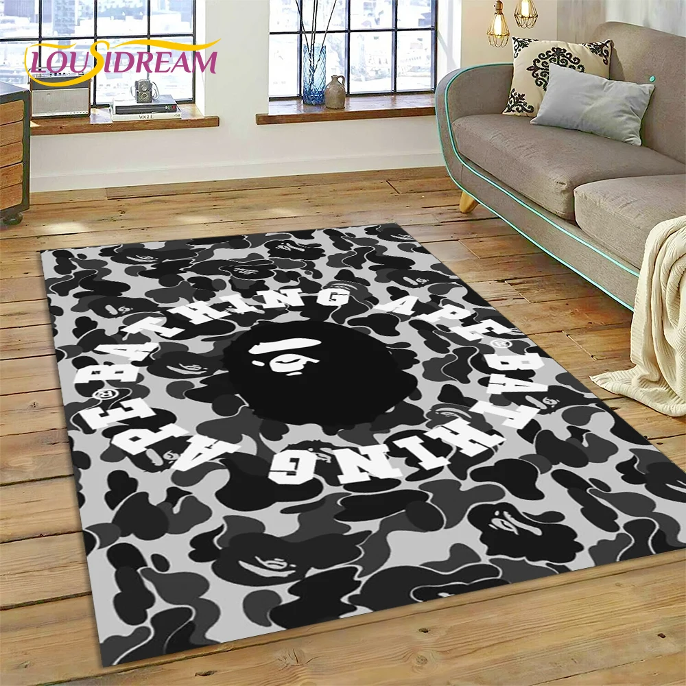 Karpet Mode B-BAPE Cetak 3D un - Home Decor Games Online Free ulasan dan harga