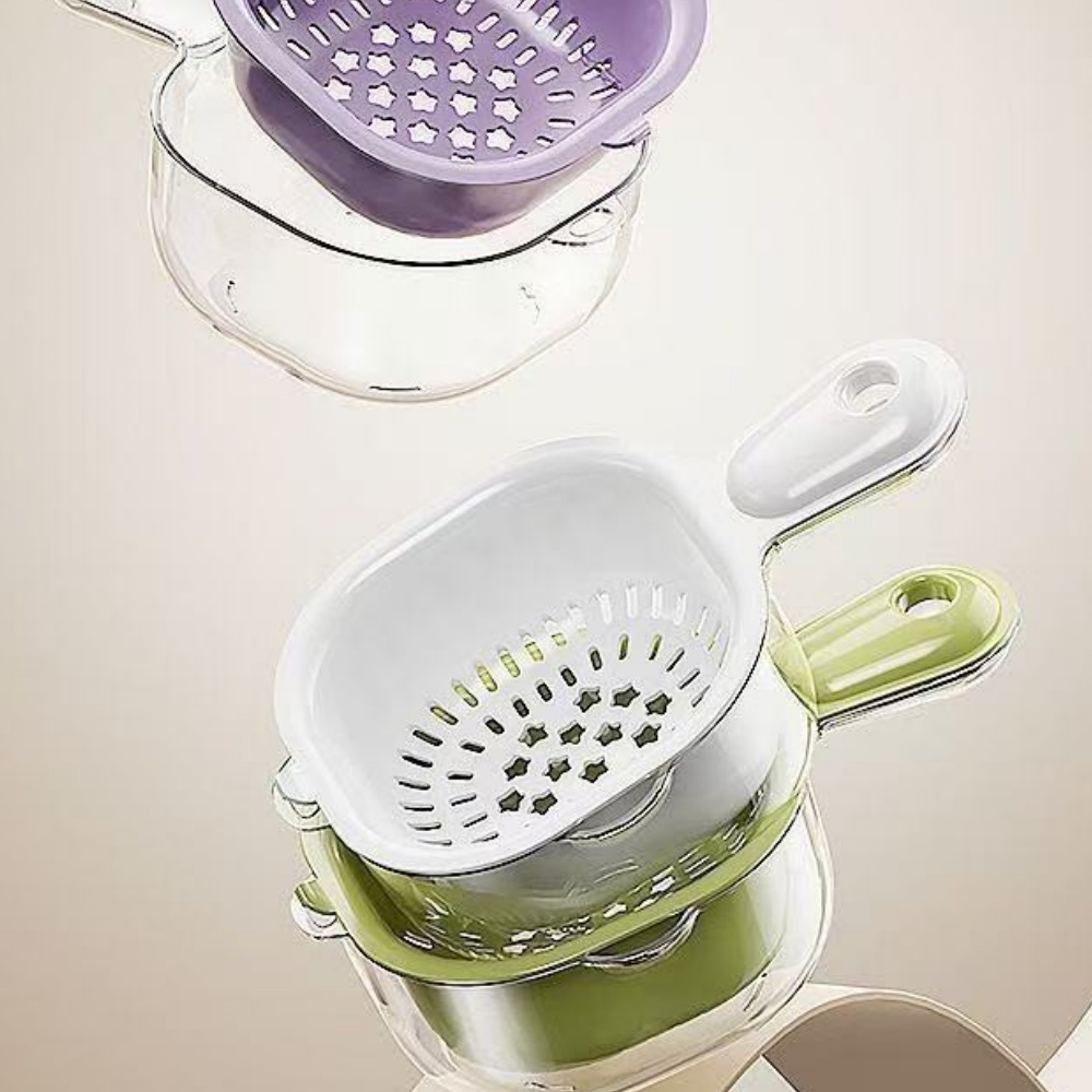 Keranjang Cuci Buah Dopamine D - Woven Wall Basket ulasan dan harga