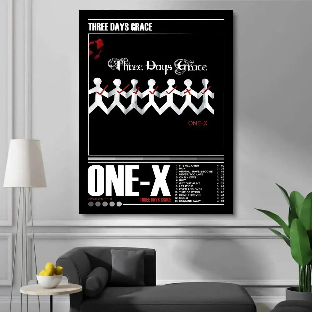 Poster Seni Dinding Band Rock  - Home Decor Living Room Ideas ulasan dan harga