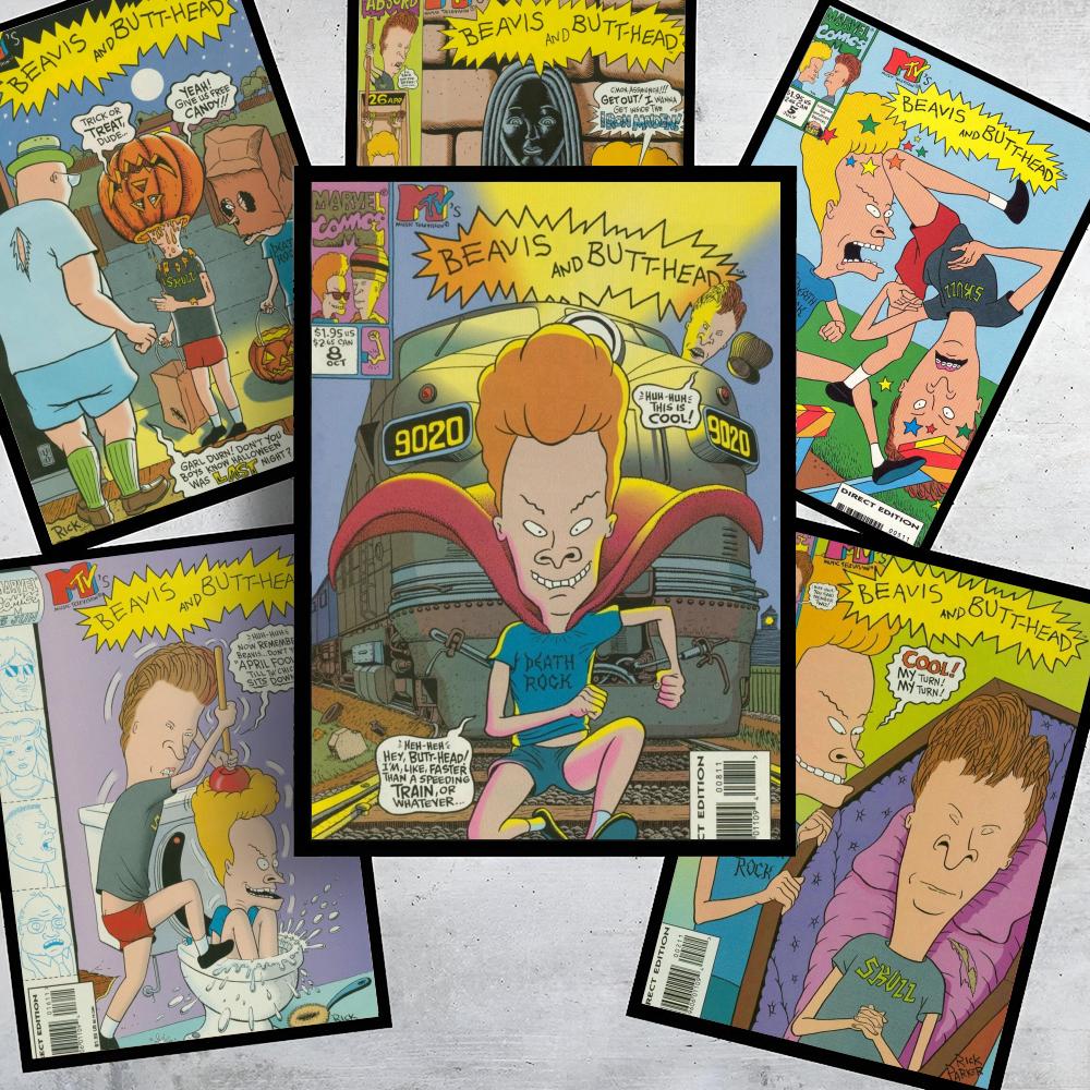 Poster Anime B-Beavis dan B-Bu - Home Decor Living Room Ideas ulasan dan harga