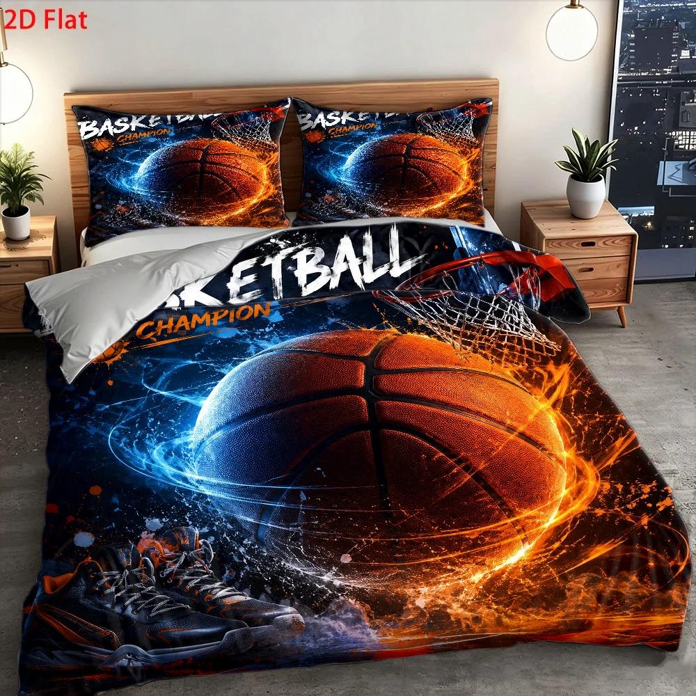 Set Sprei Bermotif Bola Basket - Home Decor Minimalist Style ulasan dan harga