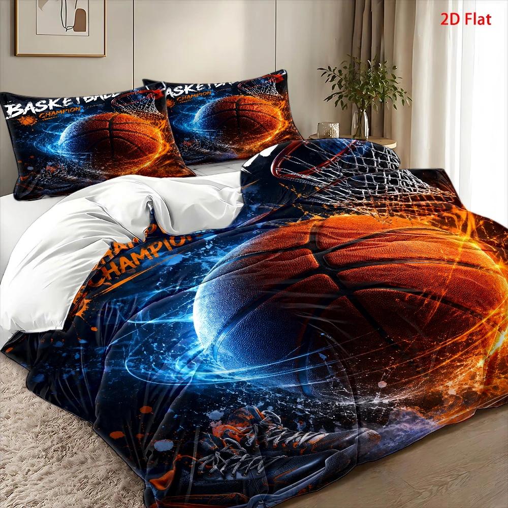 Set Sprei Bermotif Bola Basket - Home Decor Minimalist Style ulasan dan harga
