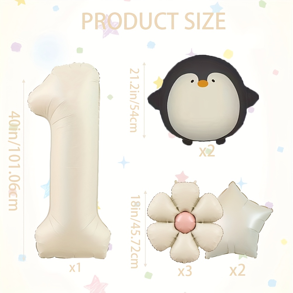 8 Buah Set Balon Warna Krim Pe - Home Decor Daisy ulasan dan harga