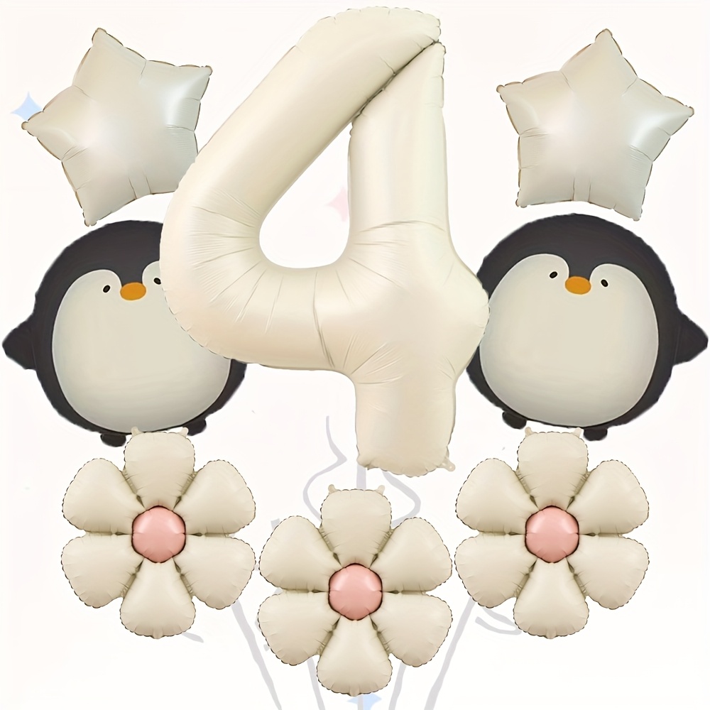 8 Buah Set Balon Warna Krim Pe - Home Decor Daisy ulasan dan harga