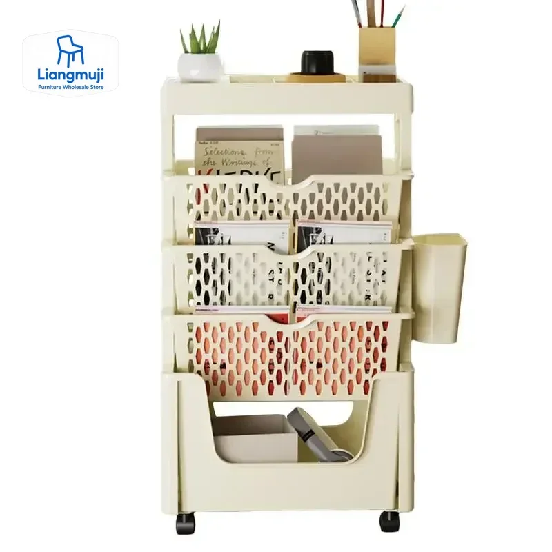 Rak Buku 5 Tingkat Dapat Dipin - Home Decor On Wheels ulasan dan harga