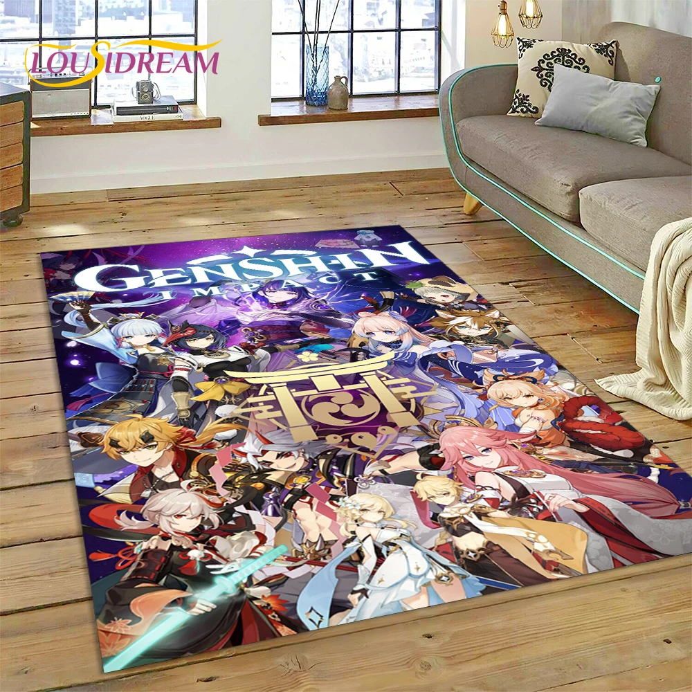 Karpet Permainan Kartun Genshi - Home Decor Games Online Free ulasan dan harga