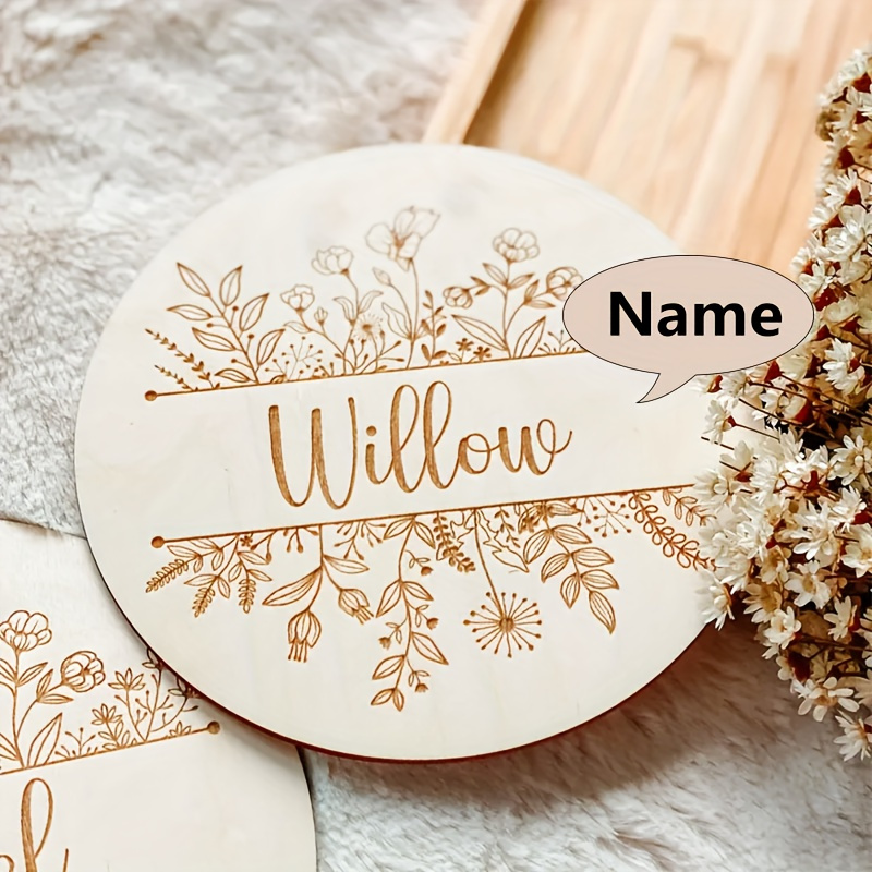 Plakat Nama Berukir Bunga yang - Home Decor Names ulasan dan harga