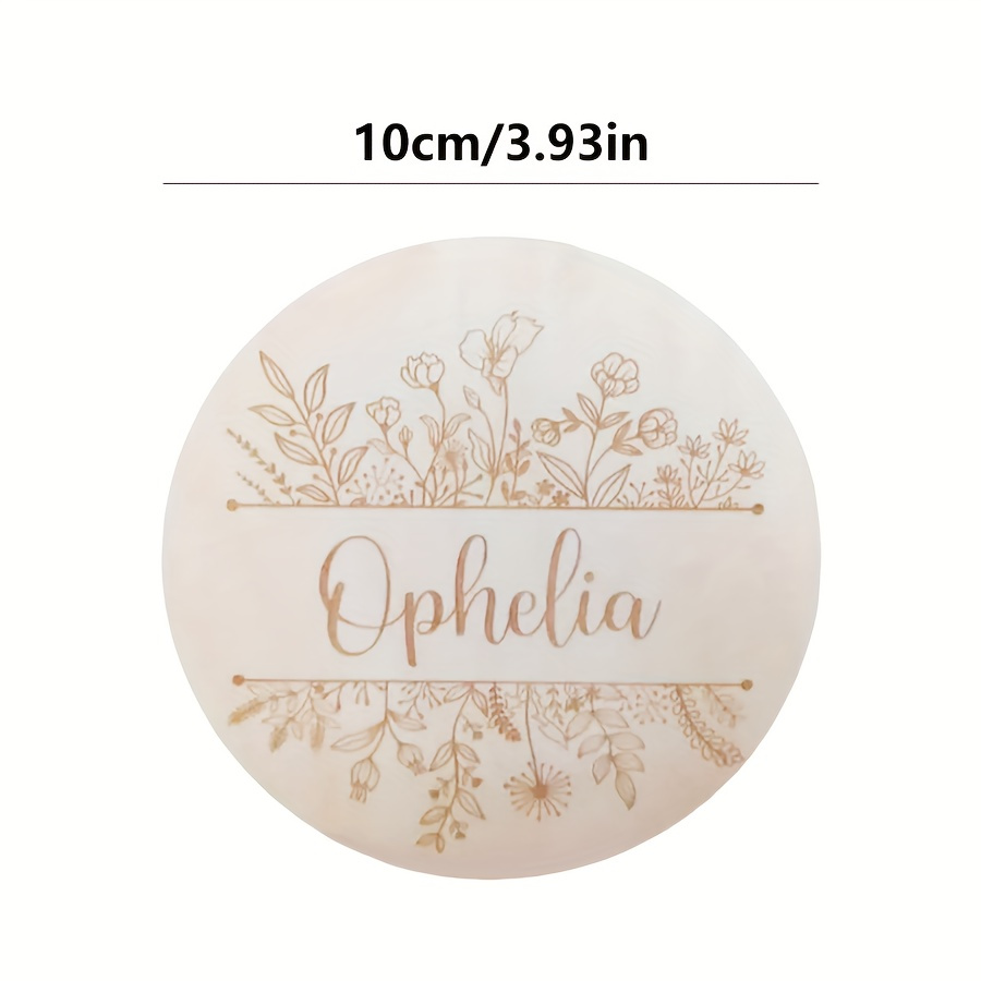Plakat Nama Berukir Bunga yang - Home Decor Names ulasan dan harga