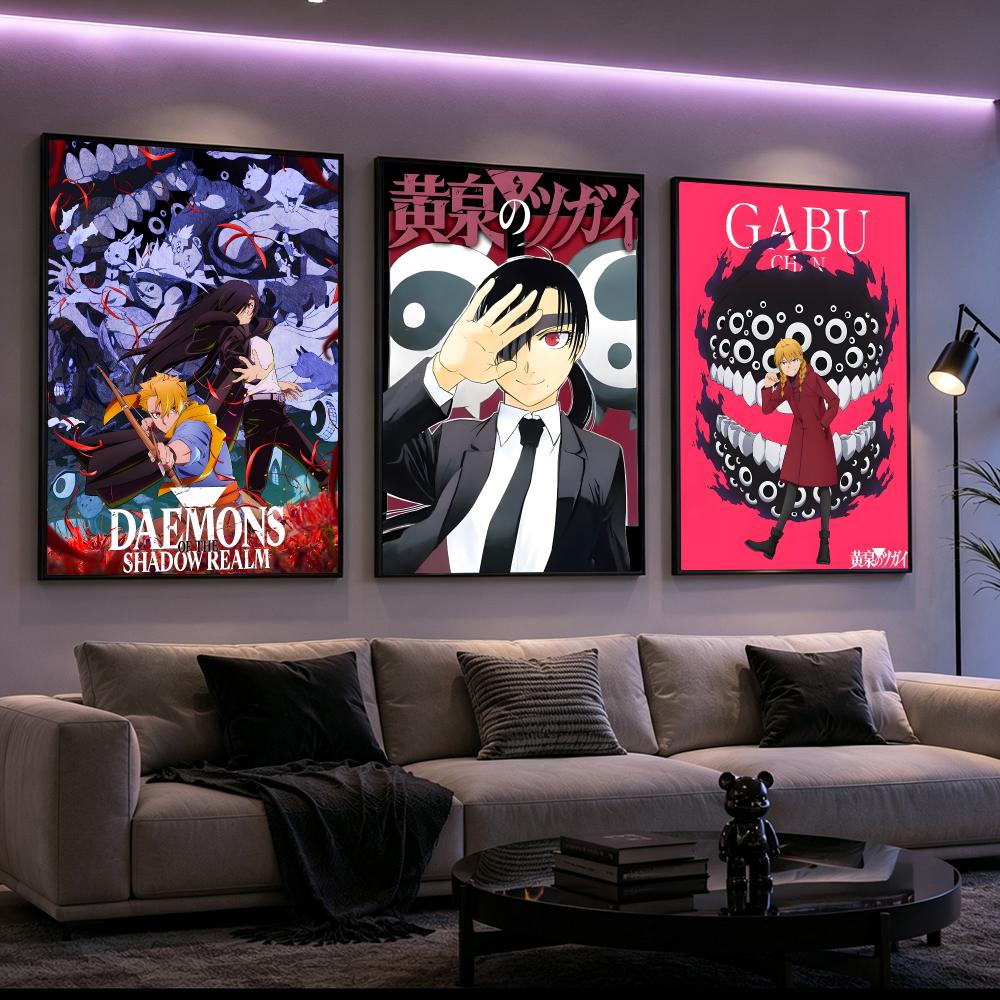 Poster Manga Daemons of the Sh - Home Decor Living Room Ideas ulasan dan harga
