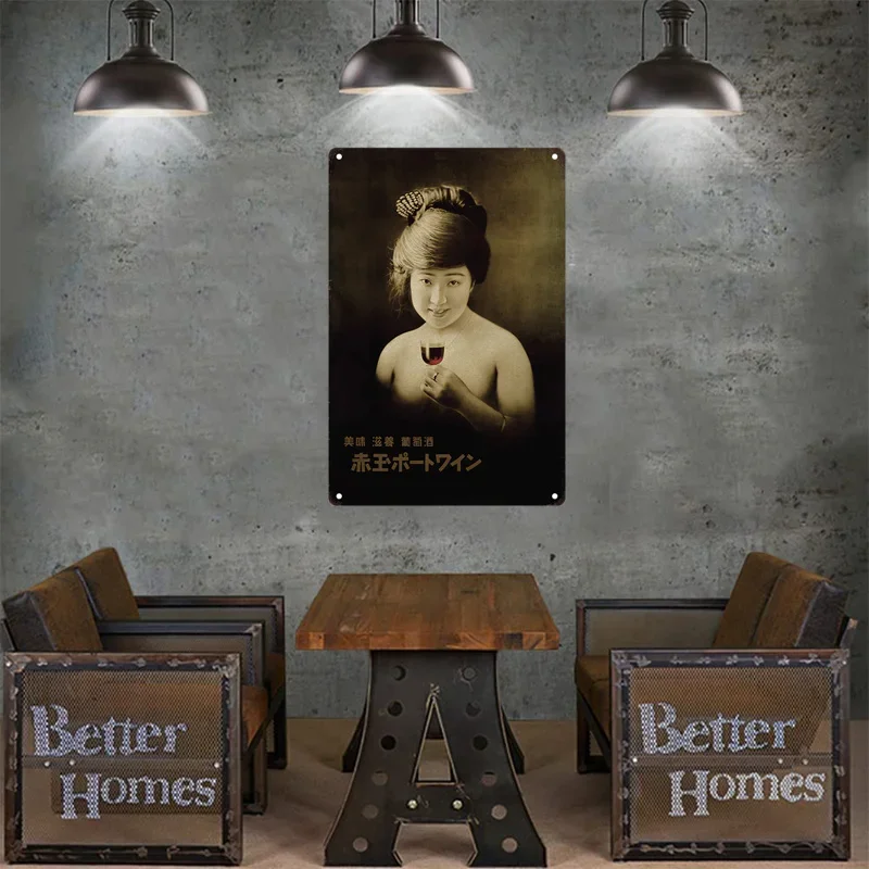 Tanda timah gaya Jepang merek  - Home Decor Japandi ulasan dan harga