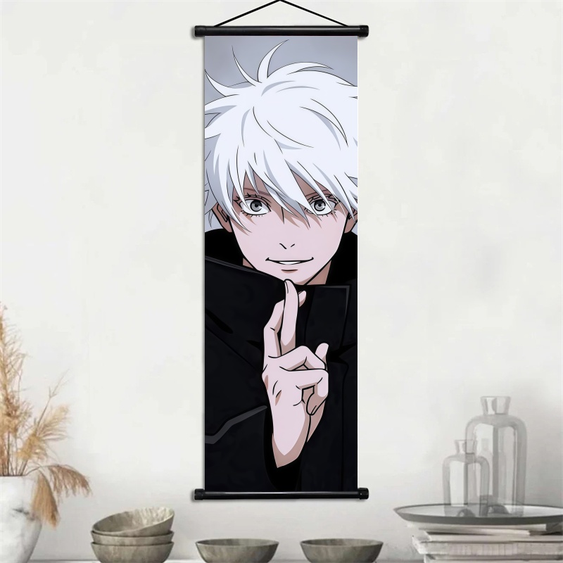 Jujutsu Kaisen Gojo Satoru & G - Home Decor Wall Pictures ulasan dan harga