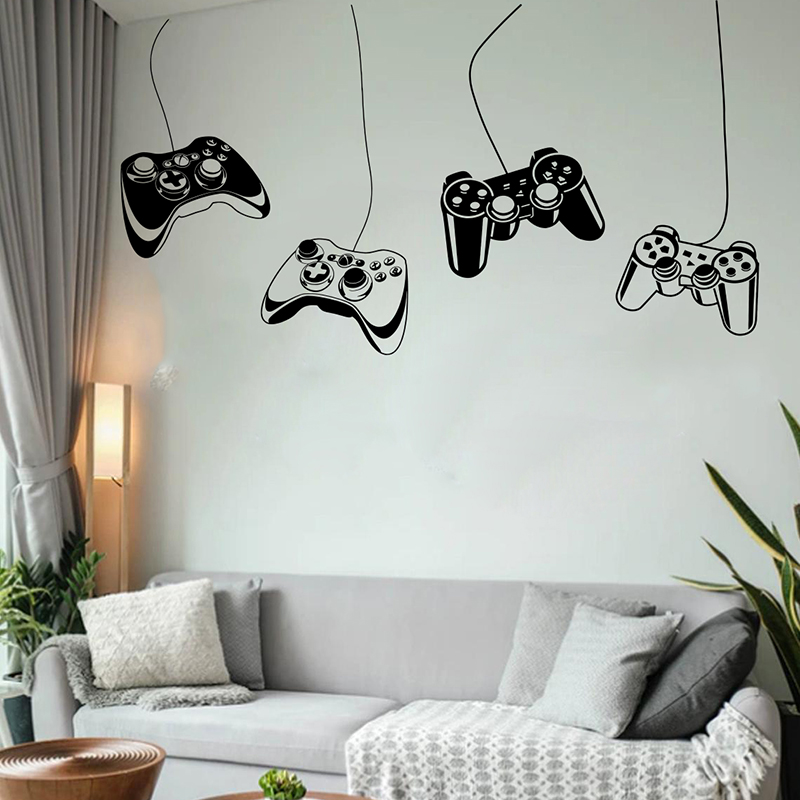 Stiker Dinding Pengendali Perm - Home Decor Xbox Games ulasan dan harga