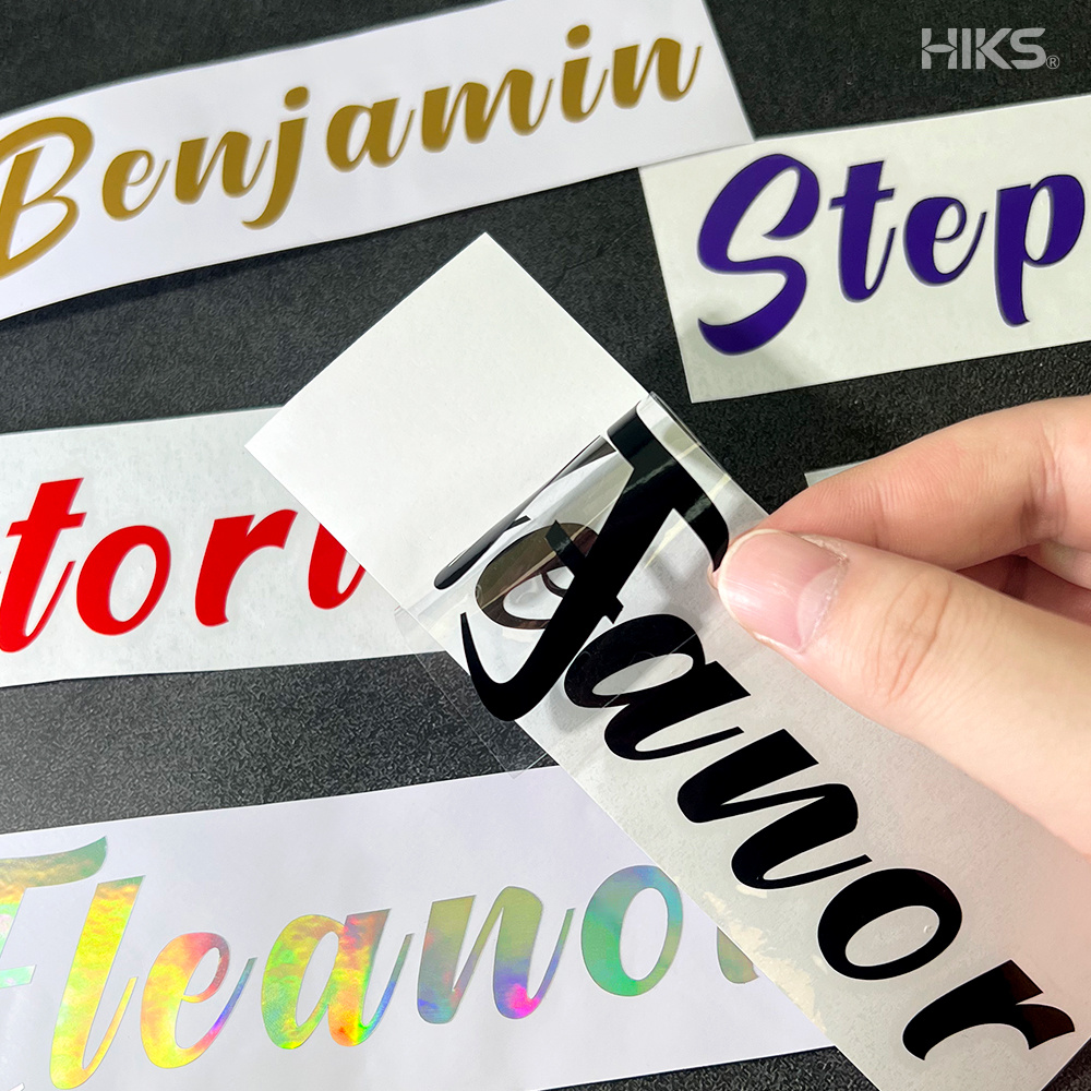 3 Buah Stiker Nama Kustom Stik - Home Decor Names ulasan dan harga