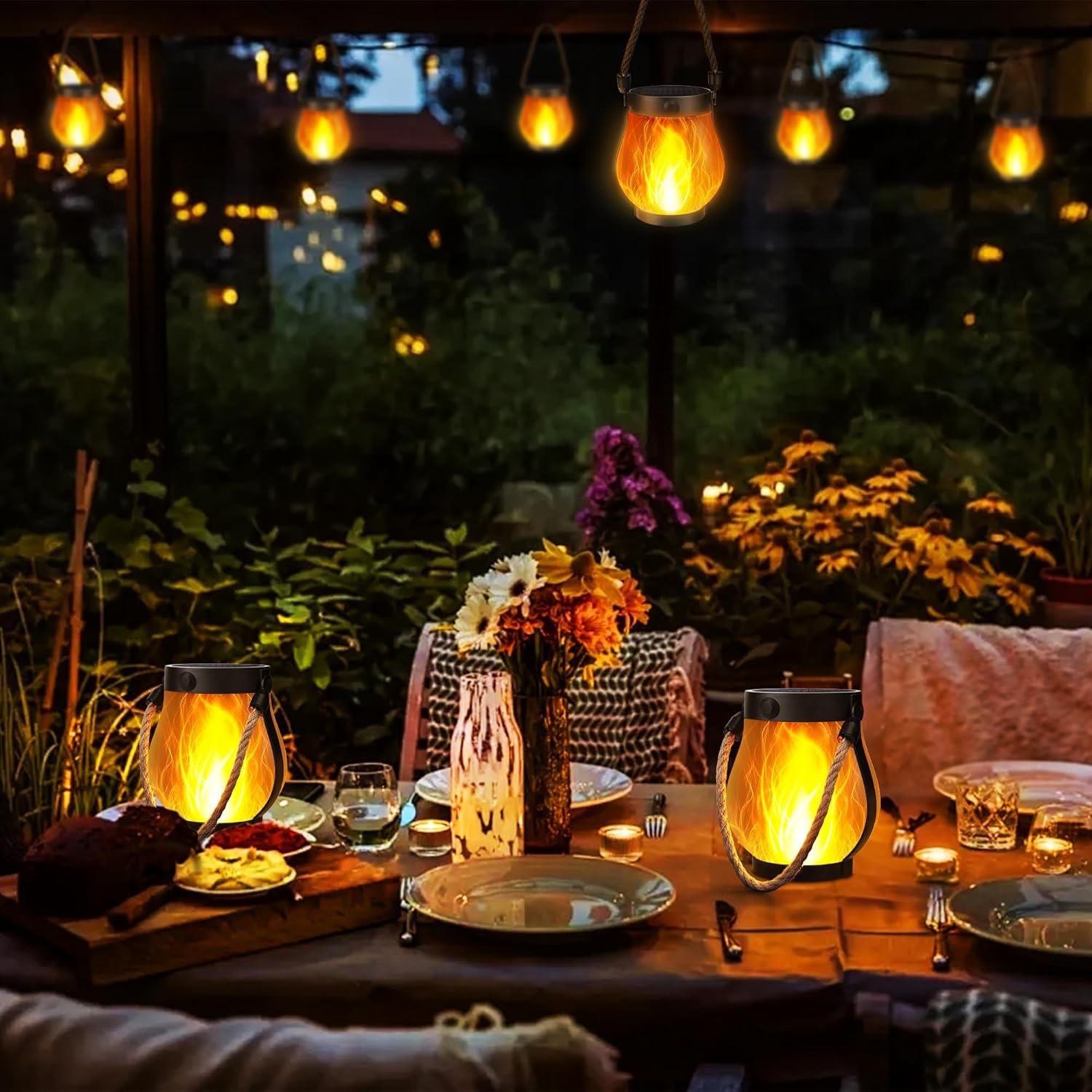Lampu Tali Api Surya 3D Berked - Rope Light Decoration ulasan dan harga