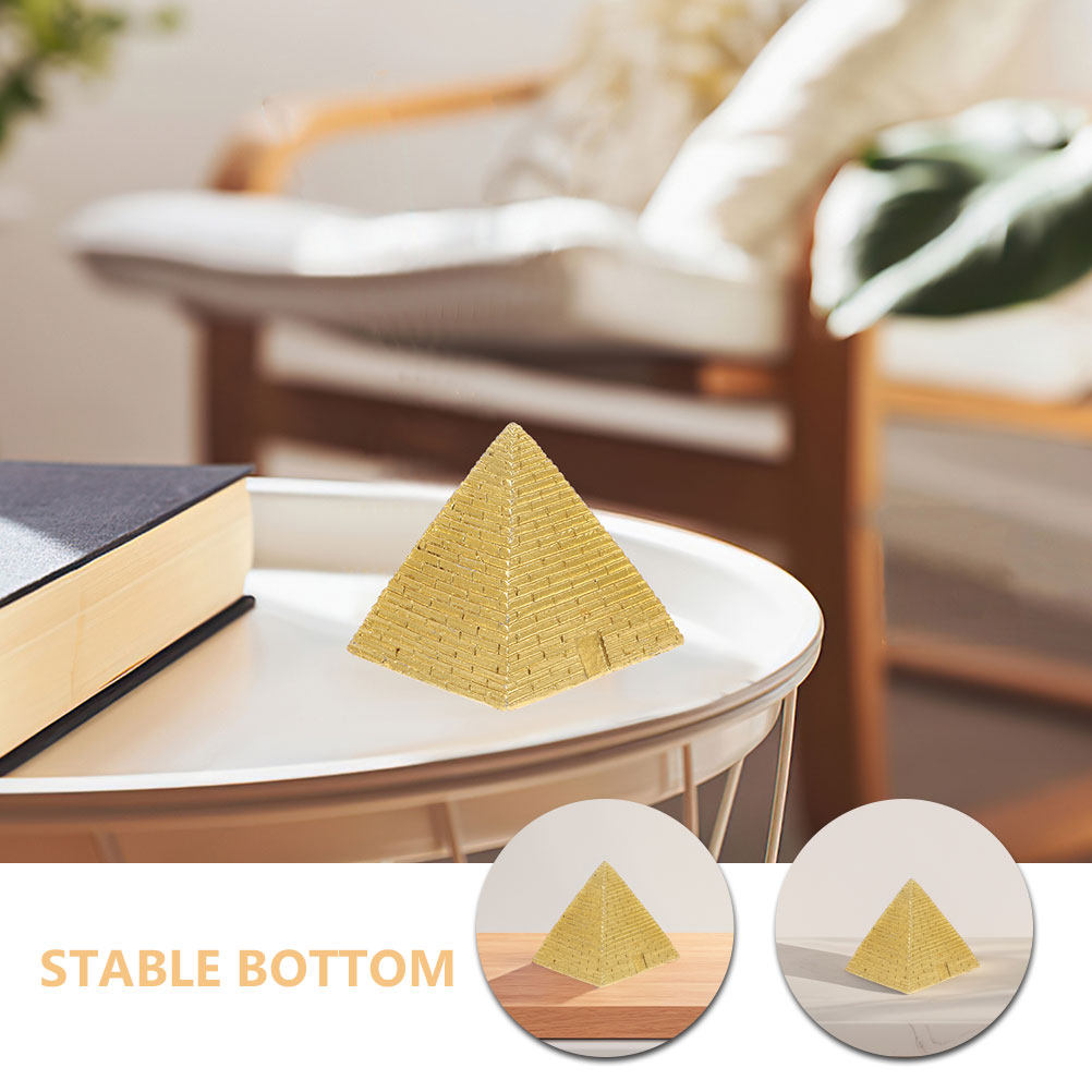 3 Buah Dekorasi Piramida Mesir - Home Decor Resin ulasan dan harga