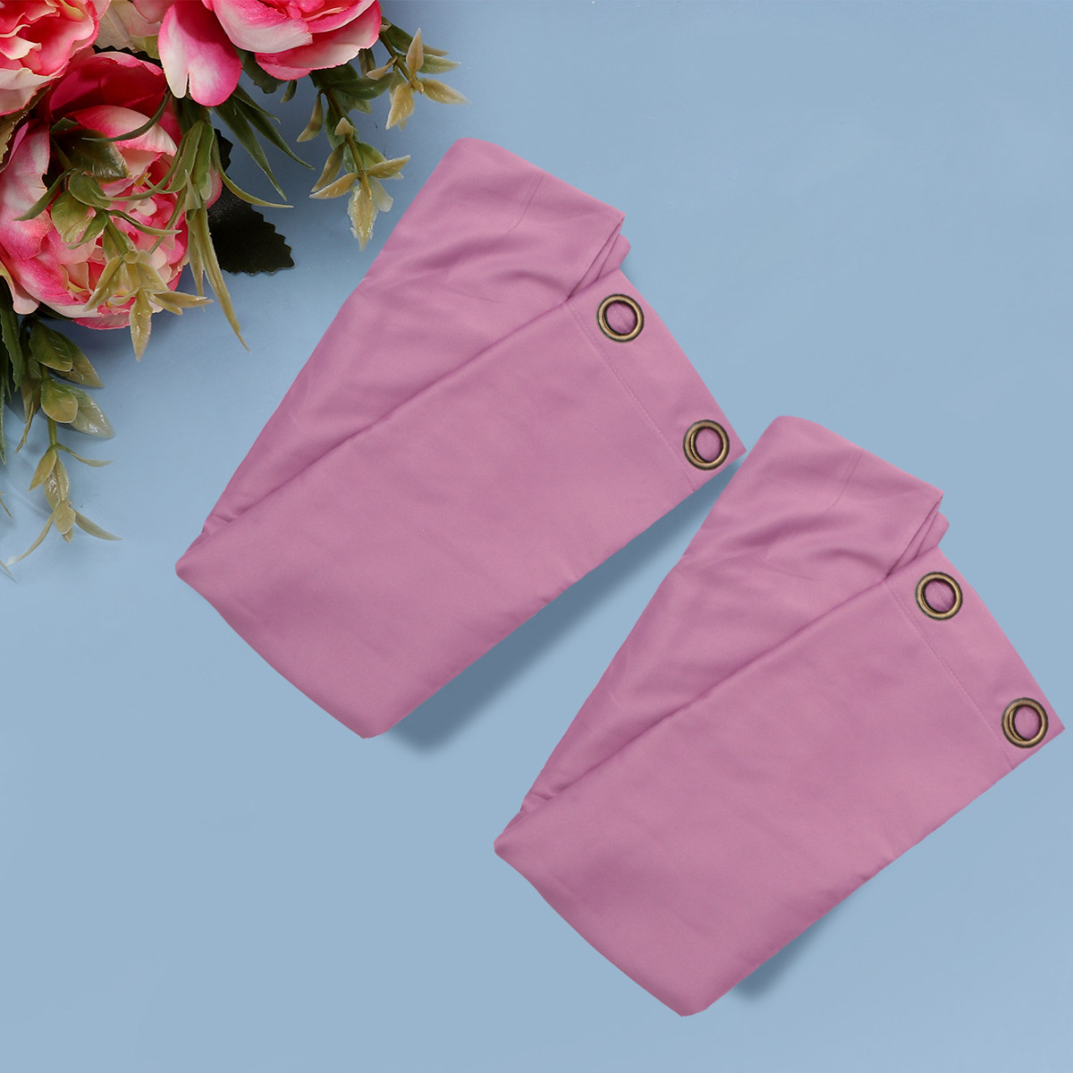 2 buah Tirai Jendela Anti Caha - Blackout Curtains ulasan dan harga