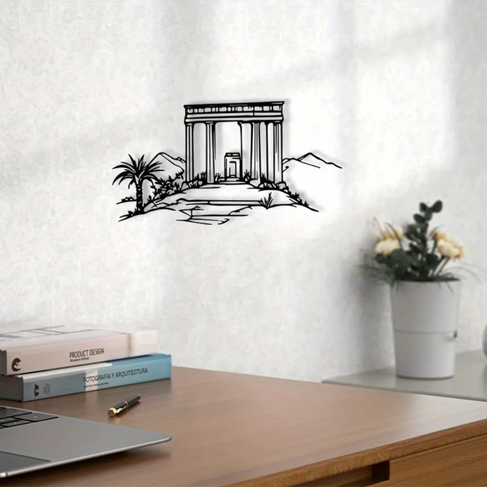 CIFBUY Seni Dinding Besi Mural - Home Decor Wall Pictures ulasan dan harga