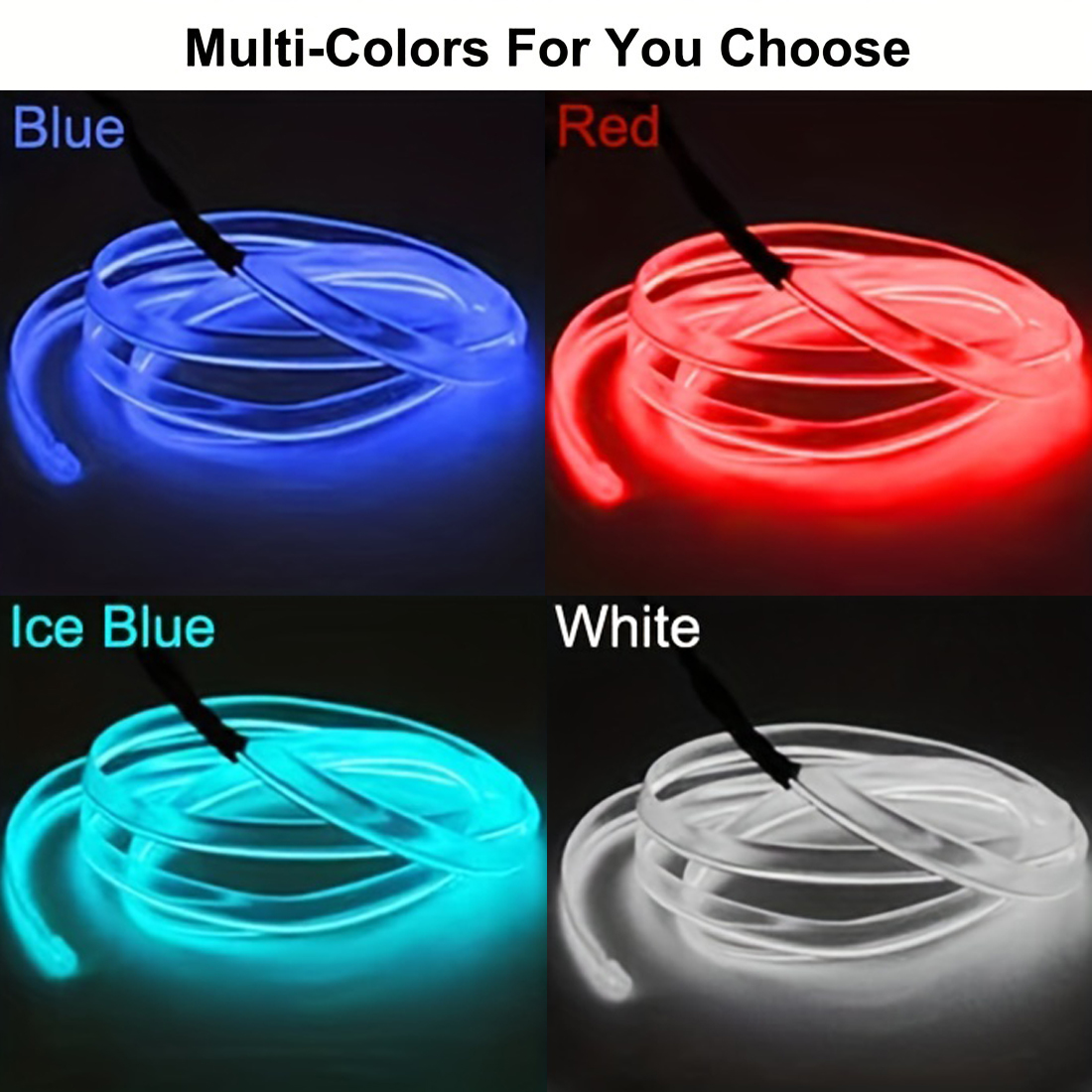 Lampu LED Neon 5m untuk Interi - Rope Light Decoration ulasan dan harga