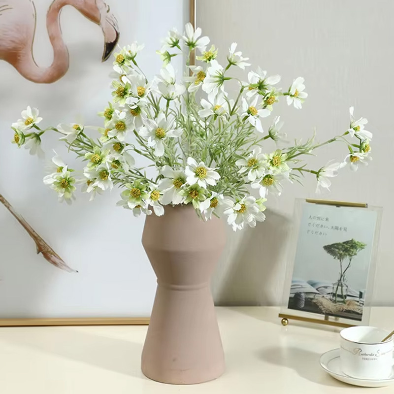 10 Buah Bunga Buatan 6 Kepala  - Home Decor Daisy ulasan dan harga