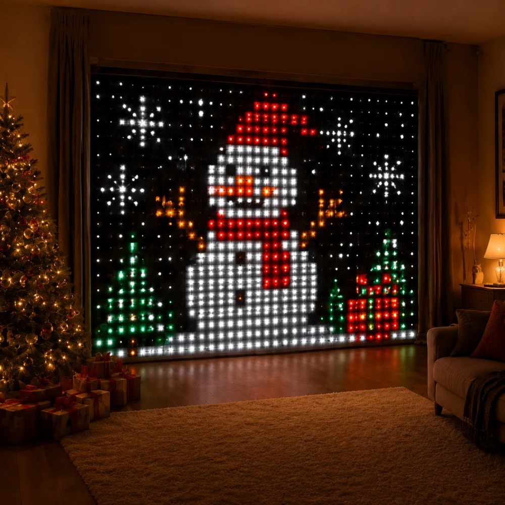 Lampu Tirai LED Pixel dengan K - Home Decor Light ulasan dan harga