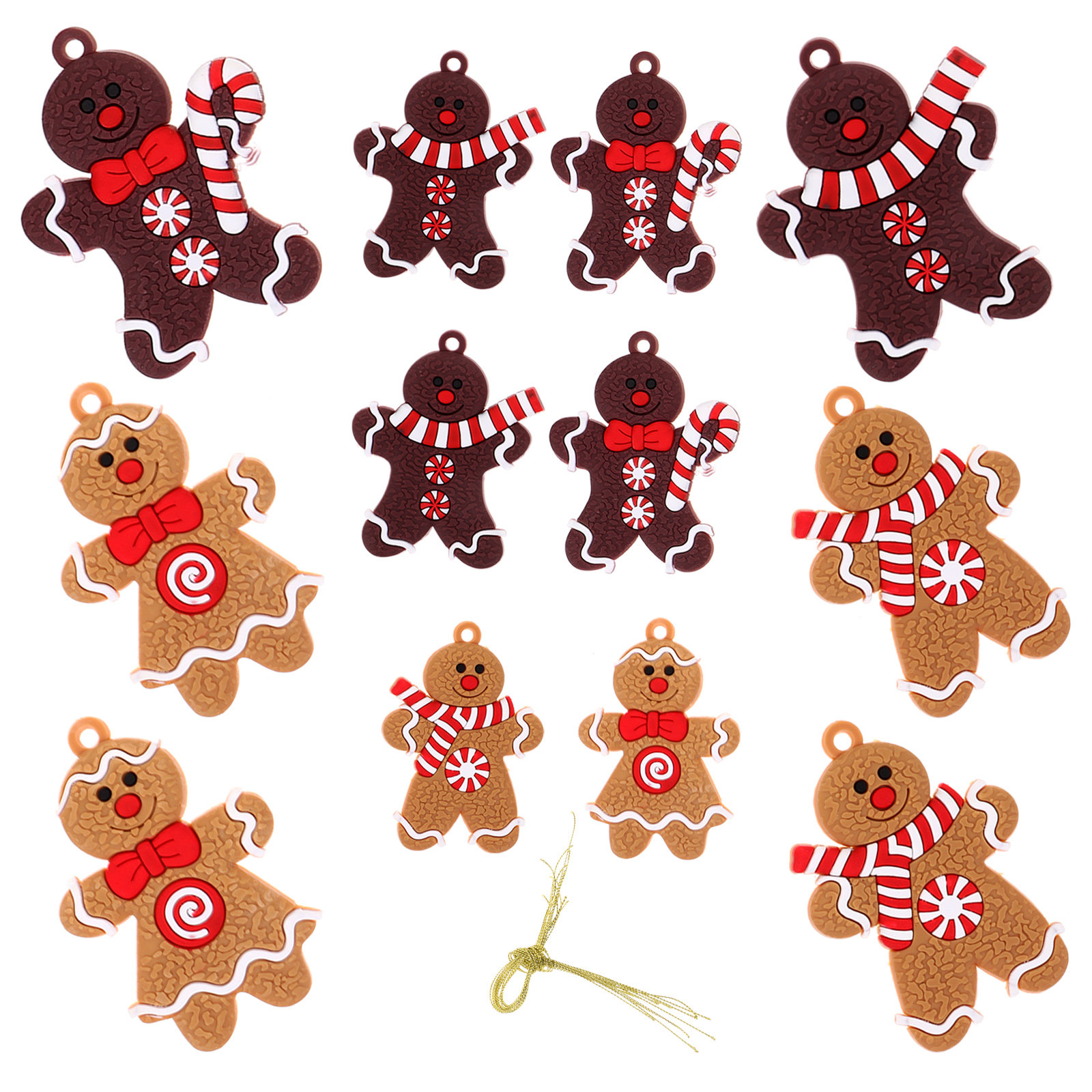 12Pcs Hiasan Gantung Unik Berb - Home Xmas Decor Ideas ulasan dan harga