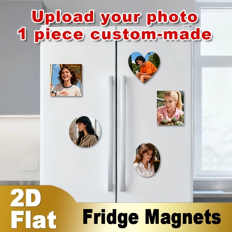 Magnet Kulkas Foto Kustom 2D D - Home Decor Unique ulasan dan harga