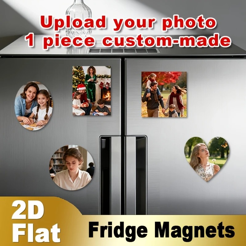 Magnet Kulkas Foto Kustom 2D D - Home Decor Unique ulasan dan harga