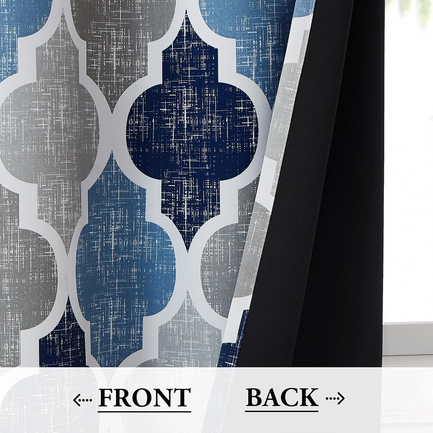 Tirai Blackout 2 Panel 50x84in - Blackout Curtains ulasan dan harga