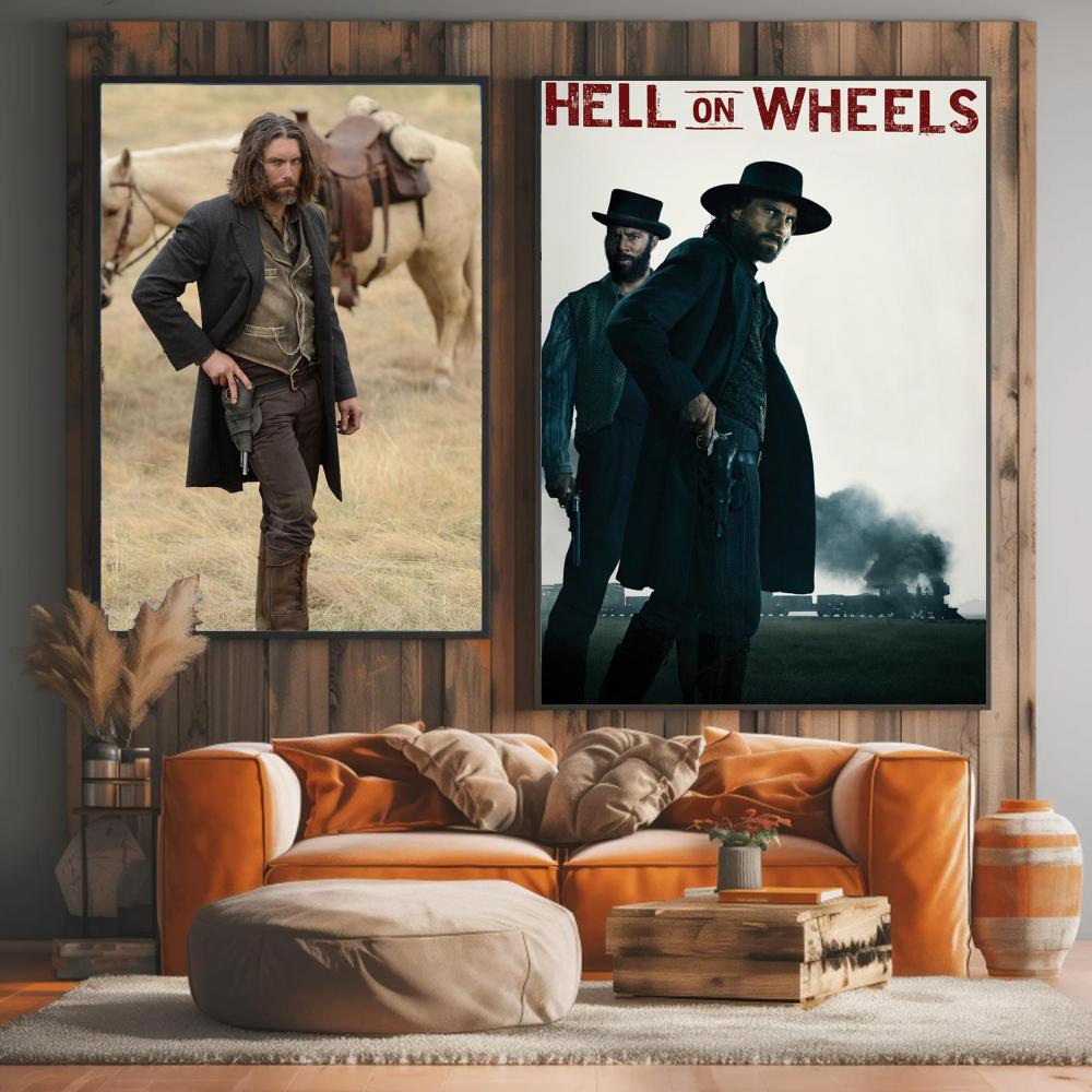 Poster TV seri H-Hell on Wheel - Home Decor On Wheels ulasan dan harga