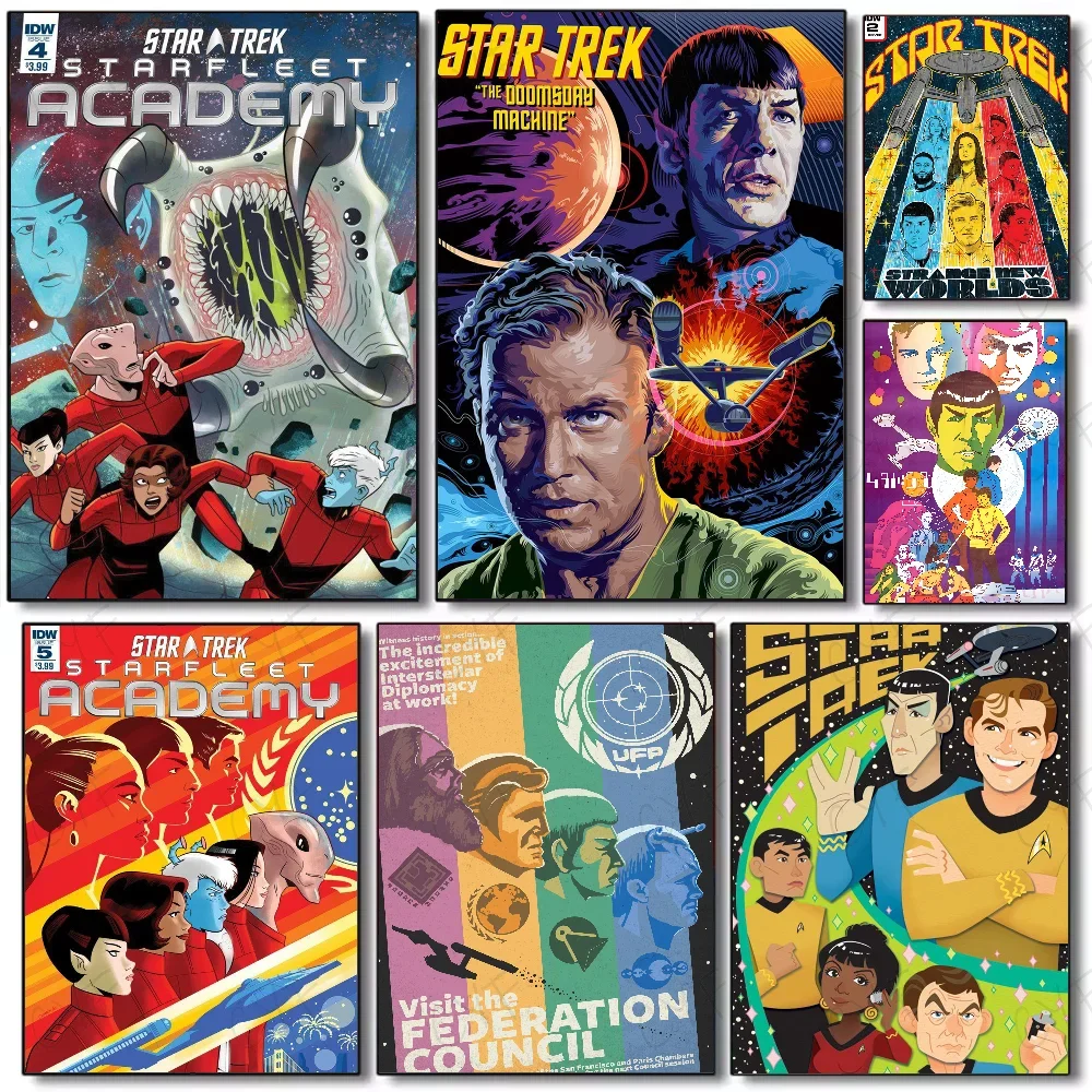 Poster Film Klasik S-star Trek - Home Decor Living Room Ideas ulasan dan harga