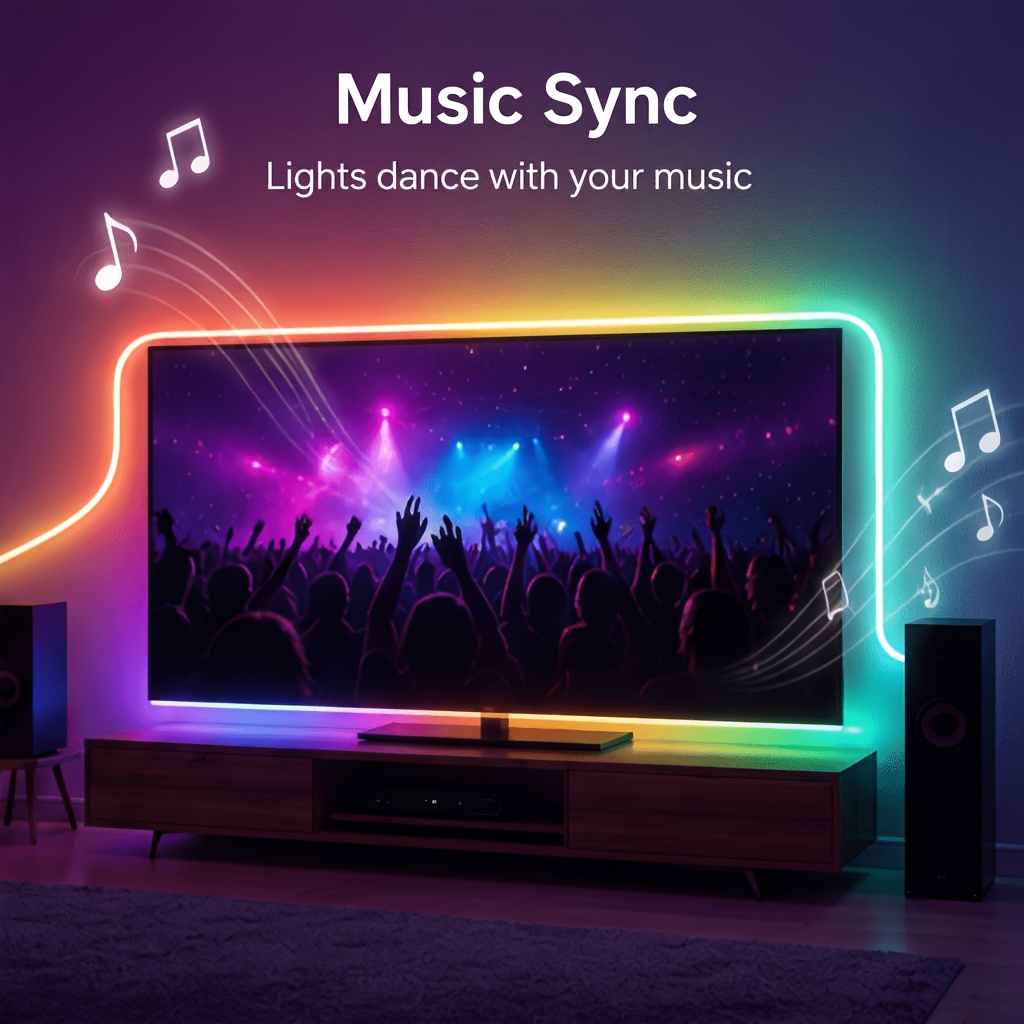 Lampu Neon LED RGBIC Fleksibel - Rope Light Decoration ulasan dan harga