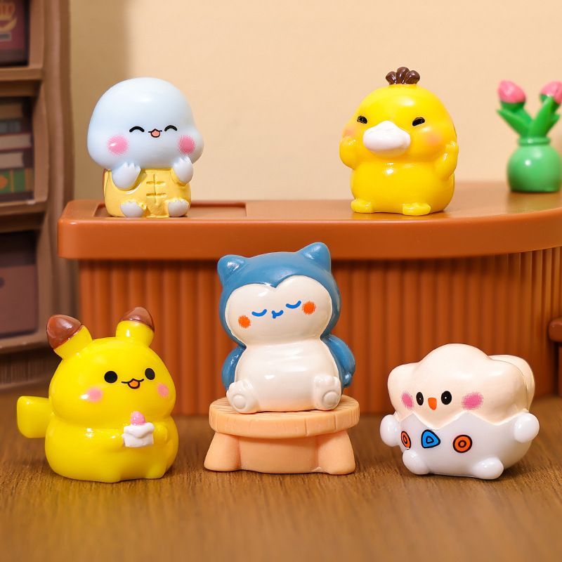 Figur mini lanskap Pokémon, ma - Home Decor Resin ulasan dan harga
