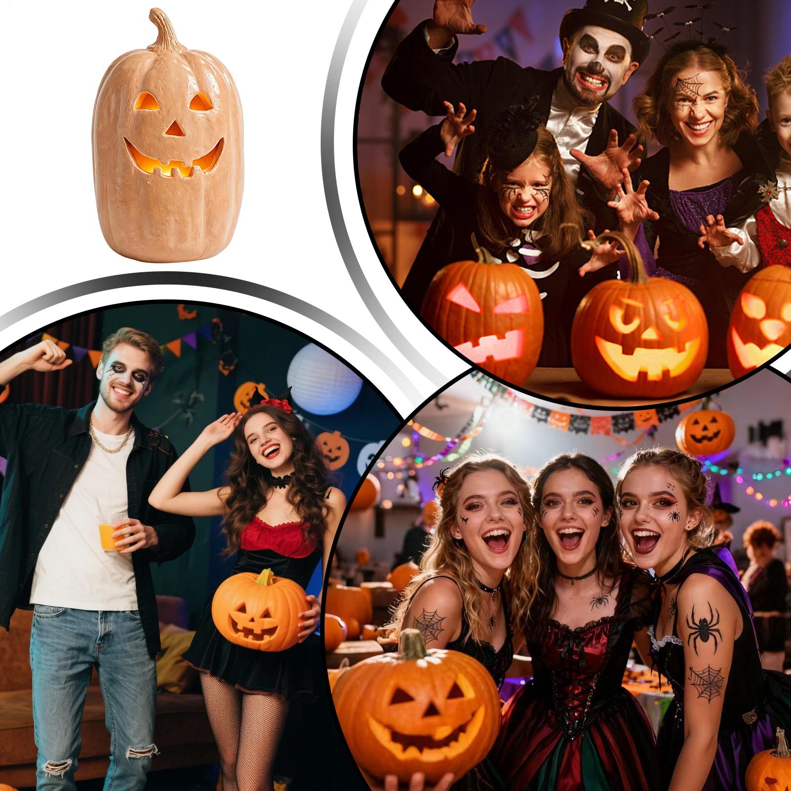 Kerajinan Labu Halloween Resin - Home Decor Resin ulasan dan harga