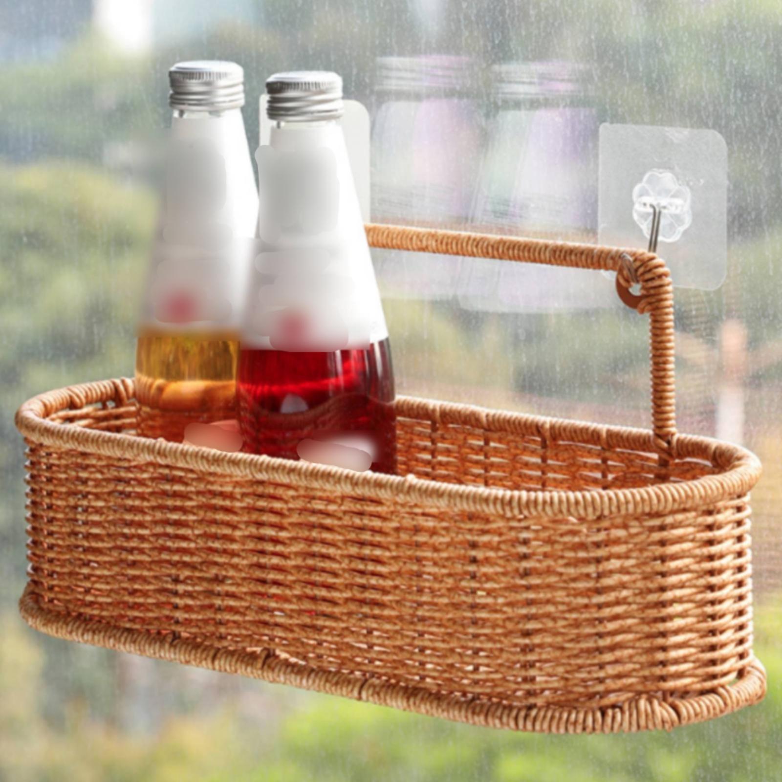 Keranjang Penyimpanan Anyaman  - Woven Wall Basket ulasan dan harga
