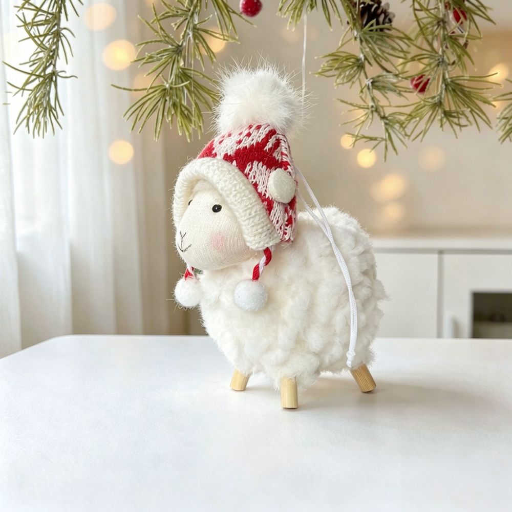 Ornamen Boneka Domba Kreatif,  - Home Xmas Decor Ideas ulasan dan harga