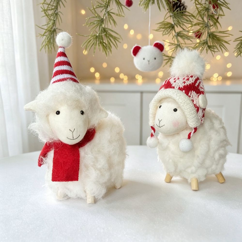 Ornamen Boneka Domba Kreatif,  - Home Xmas Decor Ideas ulasan dan harga